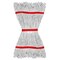 Alpine Industries 1in Head and Tail Bands Loop End 16oz Cotton Mop Head, Red ALP301-01-1R - alternate 7
